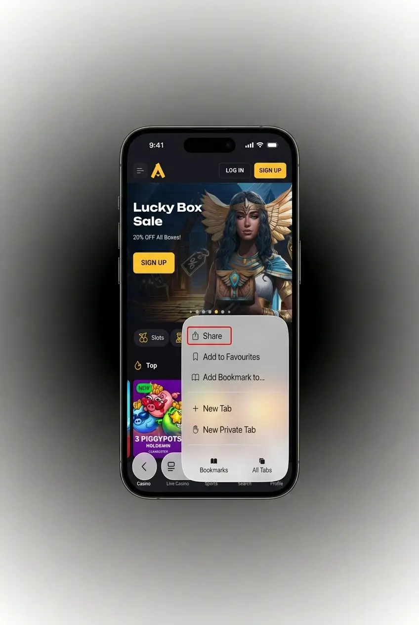 Step-by-step guide to download and install the Amonbet iOS app on iPhone or iPad in 4 simple steps